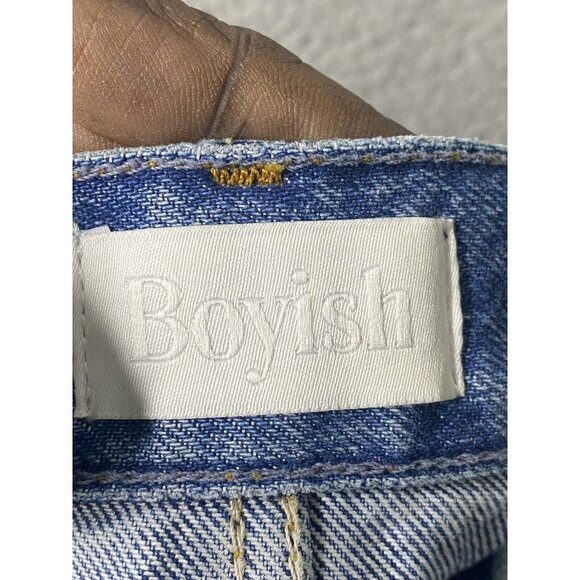 Boyish Womens Tommy-Angel Heart | Straight Leg Jean Size 26 - Picture 4 of 8